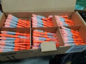 BOX OF 400 BIC YELLOW MARKING HIGHLIGHTERS w/FLEX GRIP (NEW IN ORIGINAL CASE)