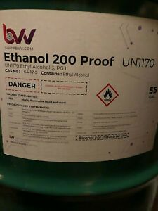 Ethanol Non-Denatured Alcohol 200 Proof Food Grade (100%) Extraction 1 Gallon