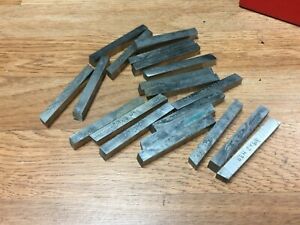 LOT OF HSS TOOL BITS  3/8 &#034;