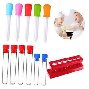 Dropper Pipettes Silicone 5 ML for Kids Water Play and Candy Gummy Making,