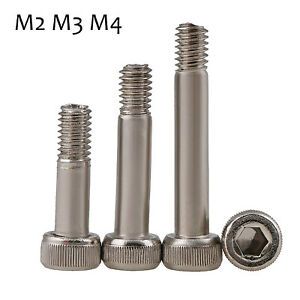 M2 M3 M4 Hex Socket Cap Head Screws Bolts 12.9 Grade Carbon Steel Nickel Plated