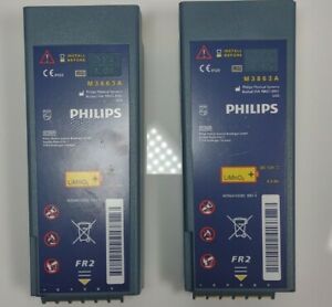 LOT OF 2 Philips Battery M3863a *2   12/2021 Use Before Date AS IS UNTESTED#BB