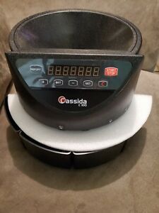 Cassida C100 Electronic Coin Sorter/Counter Countable coins 1 5 10 25 250...