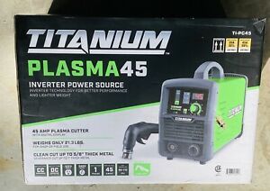 Titanium PLASMA 45 120V 45A Inverter Power Source Plasma Cutter TI-PC45 New