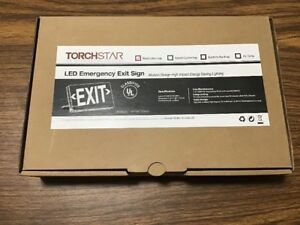 Torchstar Single/Double Face Battery Backup Emergency Exit Sign