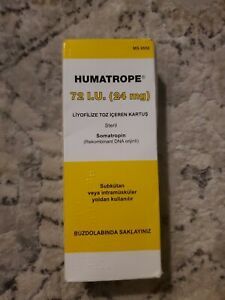 HGH/Cattle/Bovine/LILLY HUMATROPE HG H... 72iu pen. Make Livestock huge