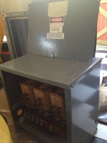 Square d step down transformer 480 to 208/120 - 30kva for sale