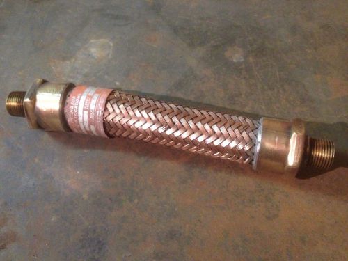 Crouse hinds 1/2&#034; x 6&#034;  explosion proof flexible coupling appleton for sale