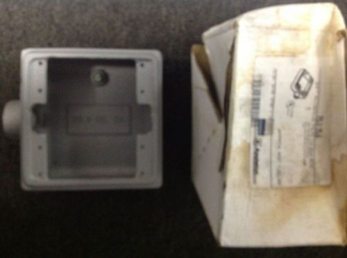 APPLETON FS-2-75A FS275A 3/4&#034; Aluminum FS-FD CD 2 GANG BOX