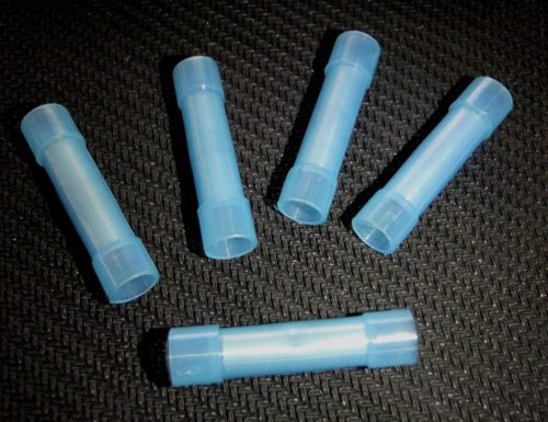 25 pc 16-14 awg butt splice  crimp connectors nylon for sale