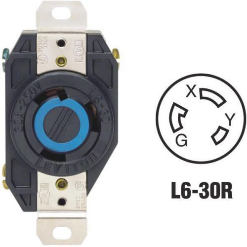 Leviton 065-02620-000 Locking Outlet Receptacle-LOCKING OUTLET