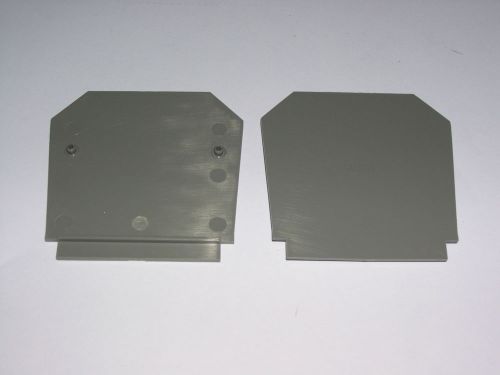 AUTOMATION DIRECT, END COVER FOR DN-T1/0 TERMINAL BLOCKS,  DN-EC1/0, BAG OF 30
