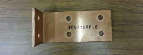 6.75&#034; x 3&#034;x .25 &#034;x 2.5&#034; (leg) copper bus bar / fast shipping / trusted seller for sale