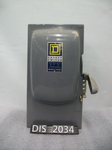 Square D 60 Amp NEMA 1 Fused Disconnect (DIS2034)