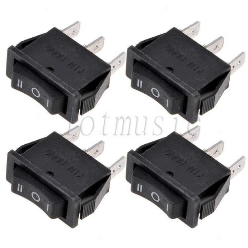 4* 3 pin spdt on-off-on snap in mini boat rocker switch 250v/16a 125v/20a for sale