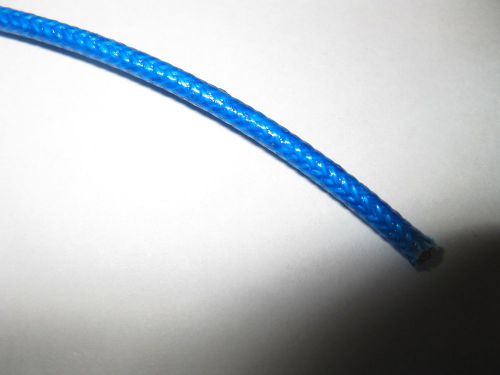 heat resistant 1.5mm fibreglass wire 16amp 230v  Blue  high temp per meter 200c