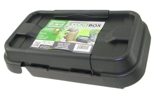 SOCKiTBOX Model 200 BK Weatherproof Electrical Box, Small - Black