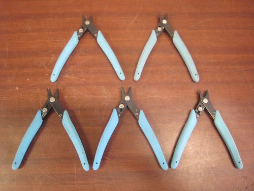 5 Xuron 573 Xuro-Former Strian Relief Lead Forming Tool Blue Handles Lot Used