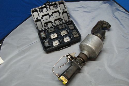 Kearney hydraulic crimper crimping tool 1650 psi with dies set for sale