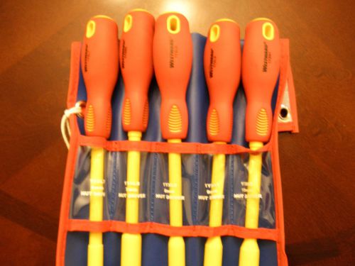 Westward 9 PC Insulated Nut Driver Set