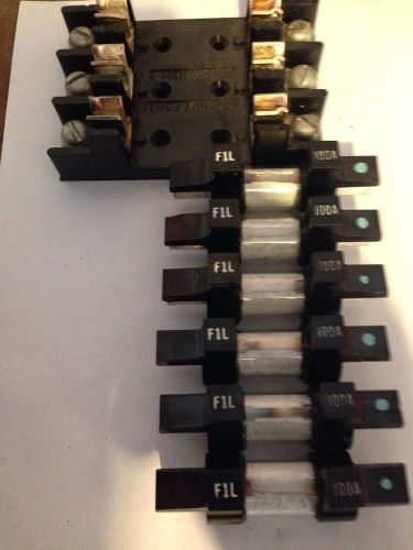 Ach Fuse 100a Lot Of 6 W Holder