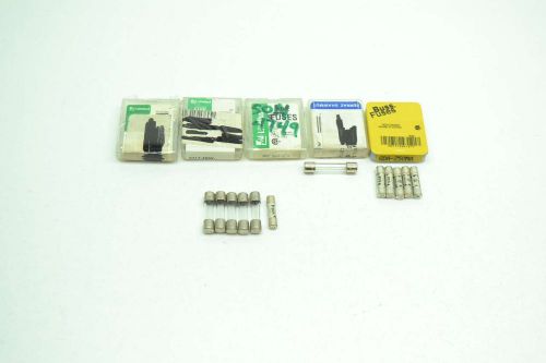 LOT 16 NEW LITTELFUSE ASSORTED 0217.250V 3AG25A311 GDA-250MA FUSE D401404
