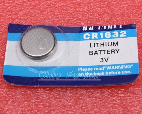 10pcs 3V CR1632 Button Batteries Li Cell Battery Scales Battery for Frog light