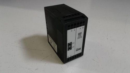 Moore industries ect/0/10v/0/117ac signal isolator converter *used* for sale