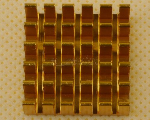 10pcs heat sink 22x22x5mm aluminum 22*22*5mm for router cpu ic perfect for sale