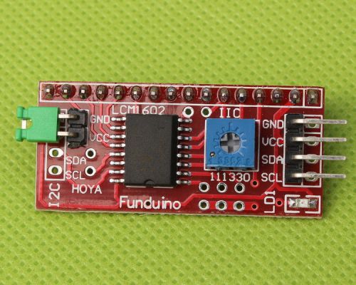 Iic i2c serial interface board module address changeable for lcd1602 for sale