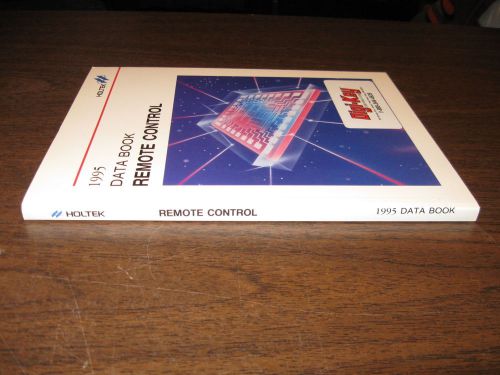Data book: Holtek Remote Control, 1995