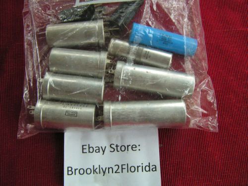 Lot of 8 capacitors &amp; related items (see full list in description) for sale