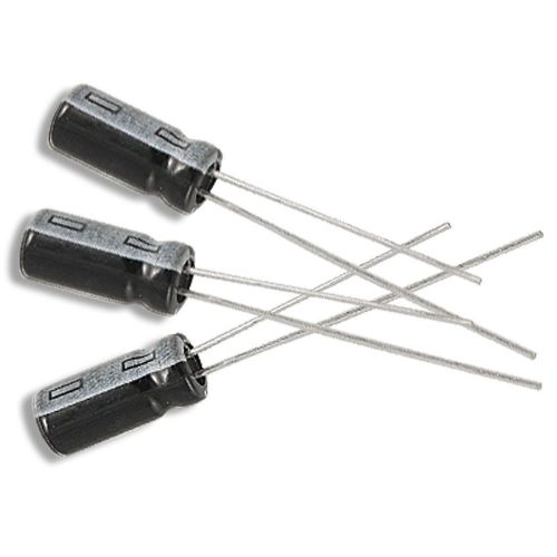 New 20 x 100uf 10v 105c radial electrolytic capacitor 5x11mm for sale