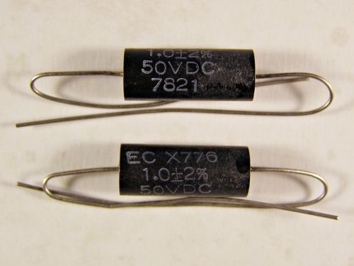 4 ElectroCube X776 1.0uf 50V +/- 2% Film Caps NOS