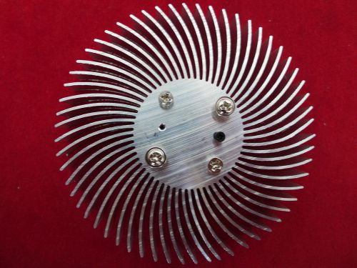 50pcs Round Aluminium Heatsink For 10 Watt 12v 10w red rgb blue white Led light