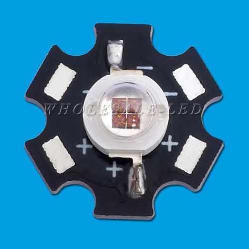 5w red high power 660nm plant grow led emitter light with star base 700ma for sale