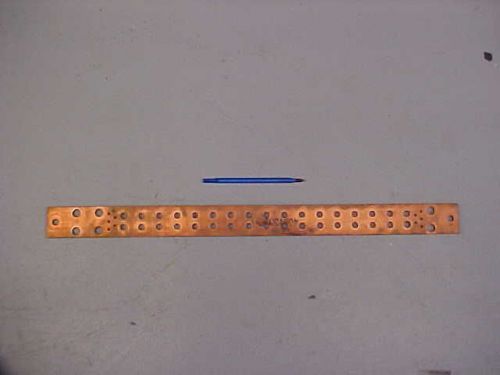 Final solid copper bus bar good for terminal solar panel project 2.90lb e30a for sale