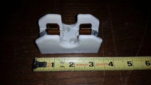 NEW OLD STOCK UNION 388-401 SINGLE POLE CERAMIC FUSE HOLDER MULTI 2501 for 2&#034;