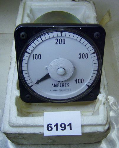 (6191) ge meter ac amperes 0-400 10313ilssc for sale