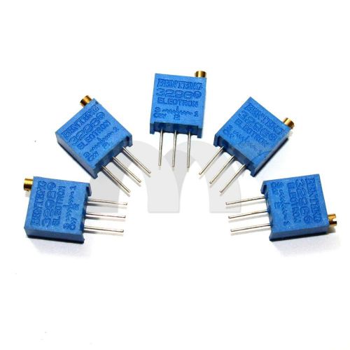 5 pcs trimmer potentiometer variable resistors 3296w-103 10k? for sale