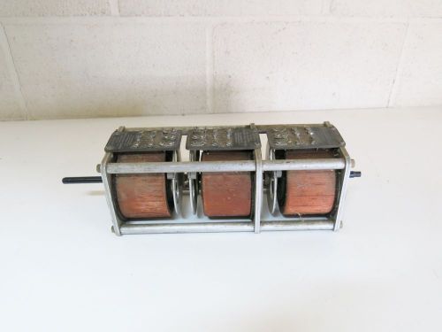 Vintage triple variac by general radio co type w w5g3bb or w5hg31313 for sale