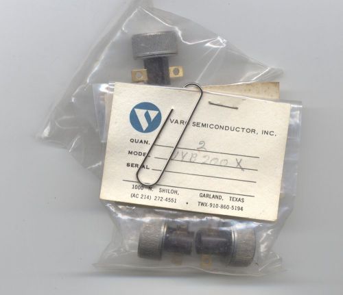VARO iso press-fit 25 Amp 200 PIV fast recovery dual rectifiers, NOS, Lot of 4