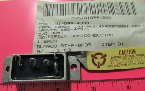 Rectifier Semiconductor,655-479-1,5 Pin,NSN 5961-01-099-4300,1 PC