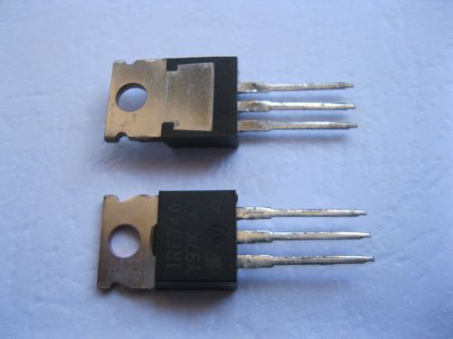 50 pcs IRF740 N-Channel Power Mosfet 400V 10A TO-220
