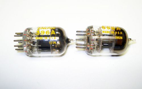 TWO WESTERN ELECTRIC 396A / 2C51 TUBES, UNTESTED