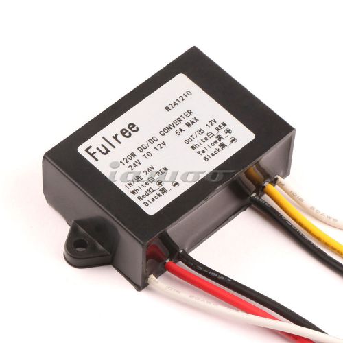 Dc dc converter 24v to 12v 5a 60w power supply voltage module for sale