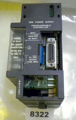 (8322) fanuc power supply ic693pwr322h 24/48 vdc for sale