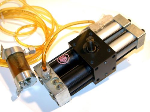 New phd air pneumatic rotary actuator r23r 2090-d-a-m-k for sale