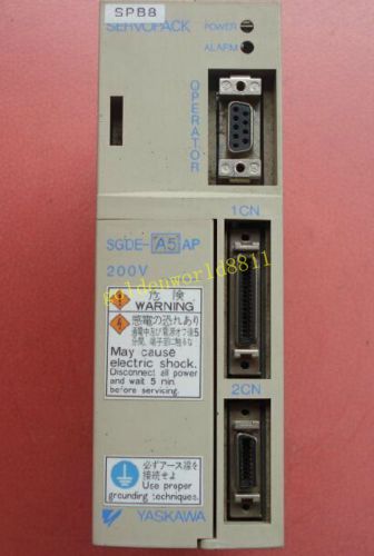 YASKAWA servopack driver SGDE-A5AP good in condition for industry use