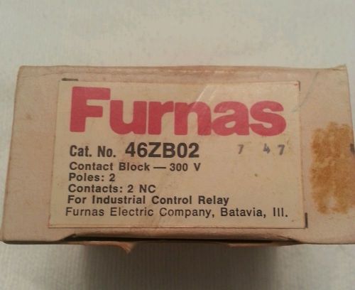 Furnas (46ZB02) Contact Block, New